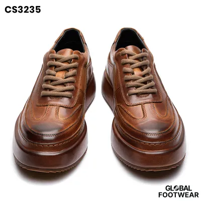 British Vintage Handmade Casual Leather Shoes